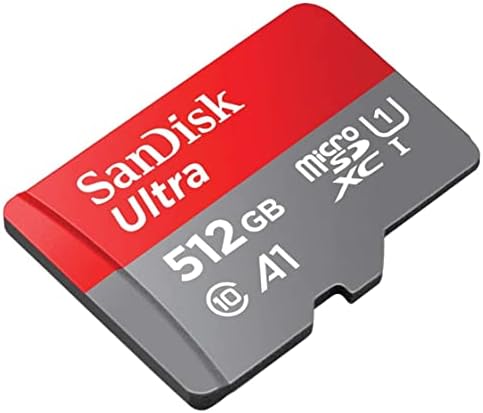 SanDisk Ultra 512GB UHS-I MicroSD kartica radi sa Insta360 akcionom kamerom jedan RS 1-inčni 360 U1 A1 Klasa 10 paket sa svime osim Stromboli microSDXC čitačem memorijskih kartica
