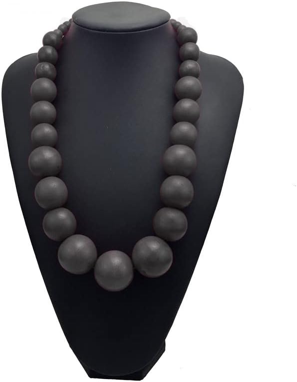 Šareni Bling etnički prirodno drvo perle ogrlica za muškarce žene Afrika drveni lanac Chunky Strand ogrlica