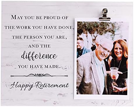 Boss Retirement Picture Frame, poklon za poštovanje penzije za muškarce, oproštaj, odlazak na poklon za