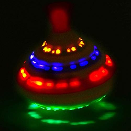 Spinning Top za djecu, glazbeno svjetlo Zavjete LED svjetlo Up Top Toys Muzika Gyro igračka treperi rođendan