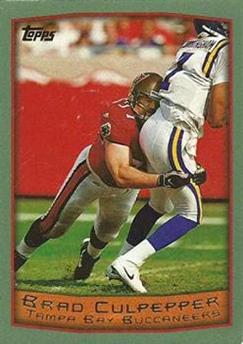 1999 FLOWPS Fudbal 17 Brad Culpepper Tampa Bay Buccaneers Službena tržišna kartica NFL iz kompanije TOPPS