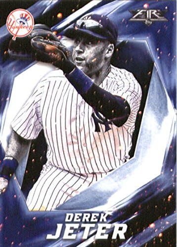 2017 FAPPS vatra 75 Derek Jeter New York Yankees Službena MLB bejzbol trgovačka kartica u sirovom stanju