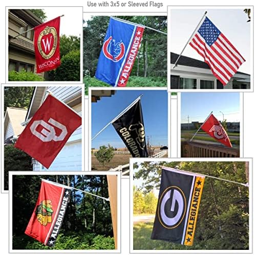 Sveučilište u Wisconsinu Velika zastava i nosač nosača