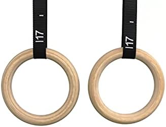 CFF drveni Olimpijski prstenovi prečnika 1,25 - 18 ' crne ekstra široke trake sa brojevima