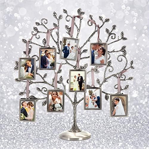 GELTDN okvir za slike porodičnog stabla držite 9 visećih fotografija za božićne poklone za Dan majke oca