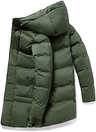 ADSSDQ modne zimske jakne Muški radovi prevelizirani džep sa dugim rukavima džepni kapuljač za jaknu debeli