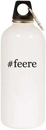 Molandra proizvodi feere - 20oz hashtag boca od nehrđajućeg čelika sa karabinom, bijelom bojom
