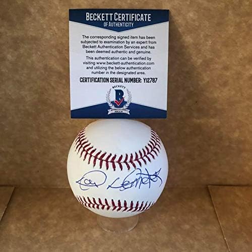 Don Demeter Phillies / Dodgers potpisali su autogramirani M.L. Bejzbol Beckett Y12787