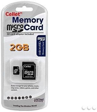 Cellet 2GB MicroSD za Motorola Harmony Telefon prilagođene flash memorije, high-speed prijenos, plug and
