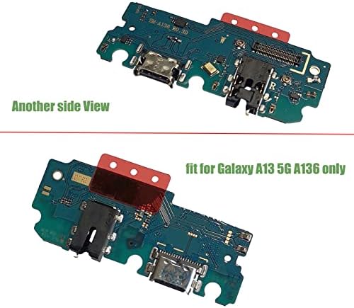 A136 priključak za punjenje Rezervni punjač priključni dijelovi ploče za Samsung Galaxy A13 A136 5G 6,5