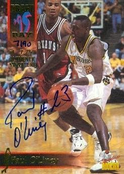 Paul O'liney Autographion košarkaški karton 1995. Potpis Rookies 27 - autogramirane fakultetske kartice